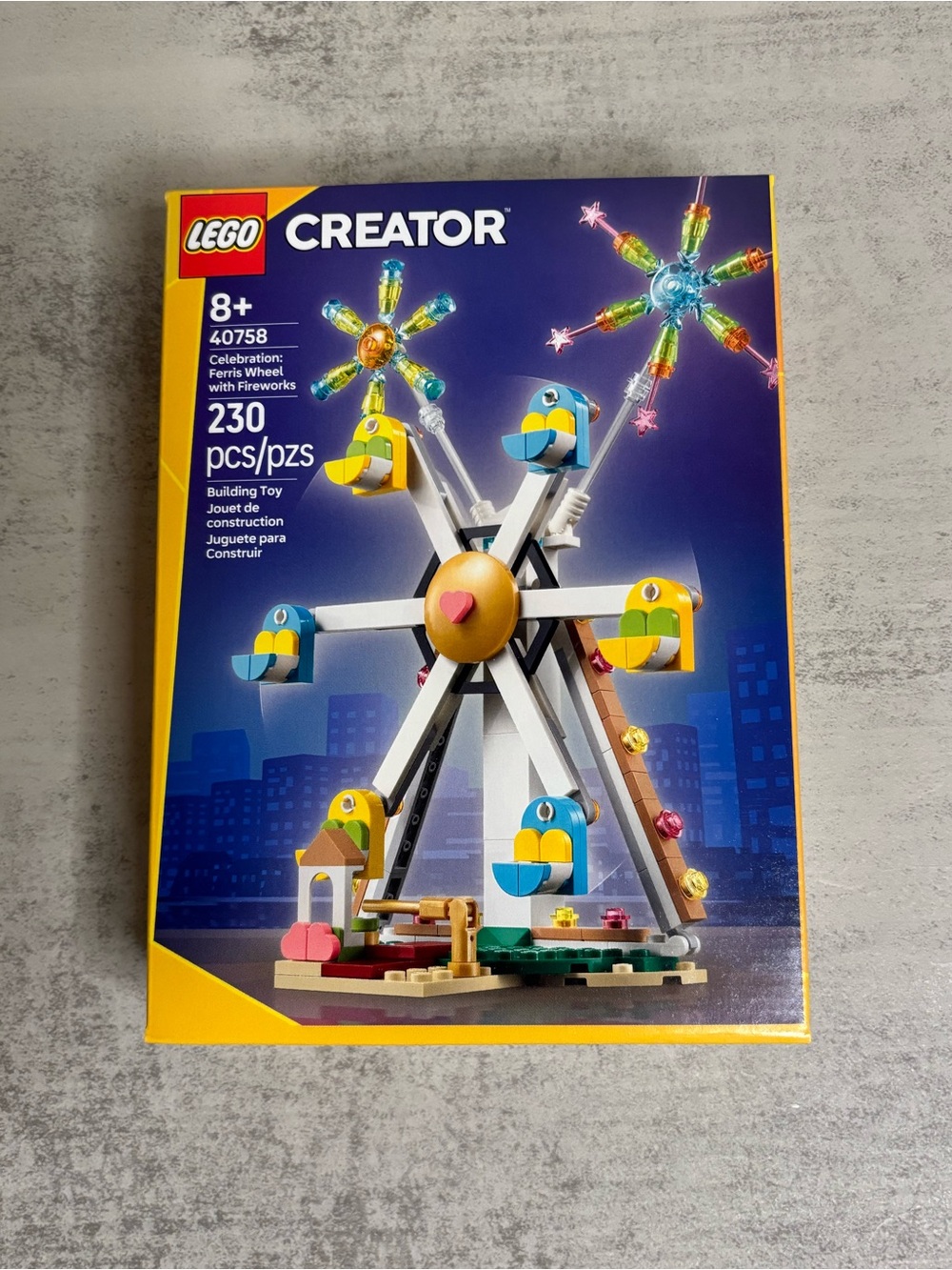 Lego Creator Celebration: Ferris Wheel with Fireworks Set (#40758)